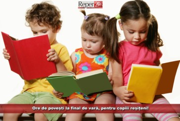 Ore de povești la final de vară, pentru copiii reșițeni!
