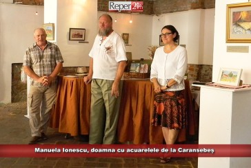 Manuela Ionescu, doamna cu acuarelele de la Caransebeș