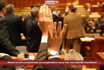Aleșii locali condamnați cu suspendare nu-și vor mai pierde mandatul! Vezi cum arată propunerea legislativă!