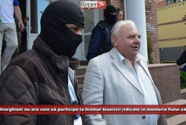 Ghiorghioni nu are voie să participe la hramul bisericii ridicate în memoria fiului său! Vezi ce spun judecătorii!