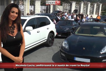 Nicoleta Luciu, amfitrioană la o nuntă de rromi din Reșița!