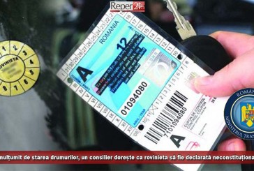 Nemulțumit de starea drumurilor, un consilier dorește ca rovinieta să fie declarată neconstituțională!