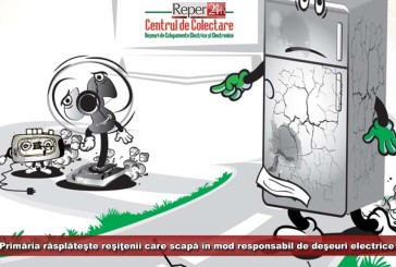 Primăria răsplăteşte reşiţenii care scapă în mod responsabil de deşeuri electrice