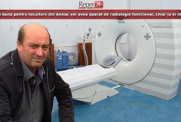 Veste bună pentru locuitorii din Anina: vor avea aparat de radiologie funcțional, chiar la ei în oraș!