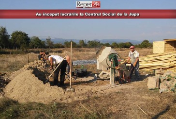 Au început lucrările la Centrul Social de la Jupa