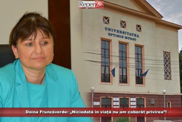 Doina Frunzăverde: „Niciodată în viață nu am coborât privirea și nu am dat înapoi când mi-a fost greu”!