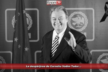 La despărţirea de Corneliu Vadim Tudor…