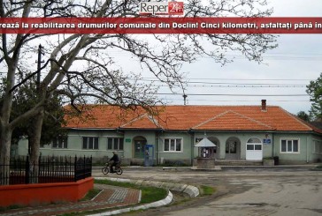 Se lucrează la reabilitarea drumurilor comunale din Doclin! Cinci kilometri, asfaltați până în 2016!