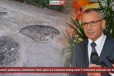 18 drumuri județene, asfaltate! Vezi spre ce comune merg cele 7 milioane alocate de Guvern!