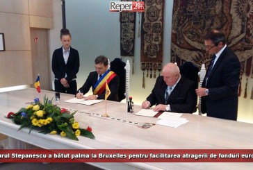 Primarul Stepanescu a bătut palma cu oficialii de la Bruxelles pentru facilitarea atragerii de fonduri europene!