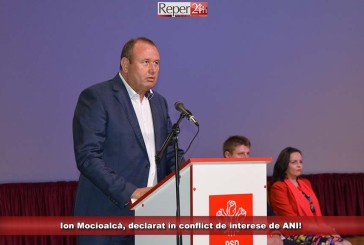 UPDATE: Ion Mocioalcă, declarat în conflict de interese de ANI!
