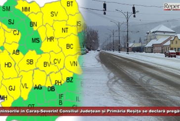 Vin ninsorile în Caraș-Severin! Consiliul Județean și Primăria Reșița se declară pregătite pentru sosirea iernii!