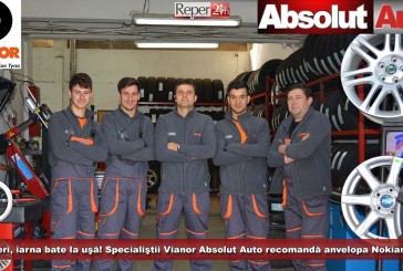 (P) Şoferi, iarna bate la uşă! Specialiştii Vianor Absolut Auto recomandă anvelopa Nokian!