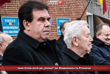 Ioan Crina urcă pe „tronul” lui Stepanescu la Primărie!