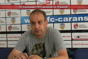 FC Caransebeş 1913, penalizat cu 14 puncte! Vezi ce spune preşedintele clubului, Dorin Micşa, despre această situaţie