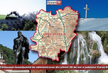 Agora Cărășeană, nemulțumită de administrarea din ultimii 26 de ani a județului Caraș-Severin!
