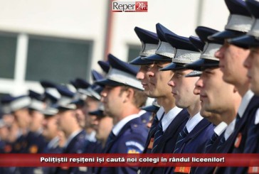 Polițiștii reșițeni își caută noi colegi în rândul liceenilor!