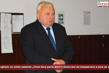 UPDATE: Ghiorghioni se simte sabotat: „Totul face parte dintr-o încercare de îndepărtare a mea de la CJ”