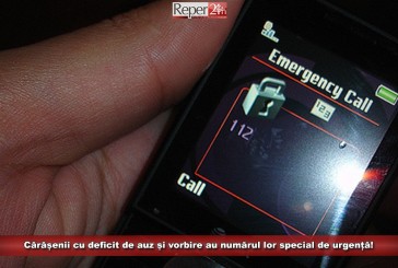 Cărășenii cu deficit de auz și vorbire au numărul lor special de urgență! Vezi ce presupune acesta!