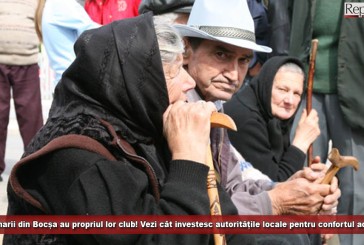Pensionarii din Bocșa au propriul lor club! Vezi cât investesc autoritățile locale pentru confortul acestora!