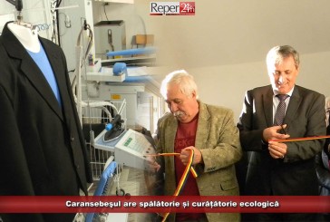 Caransebeşul are spălătorie și curățătorie ecologică