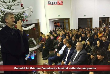 Colindul lui Cristian Pomohaci a luminat sufletele mărganilor