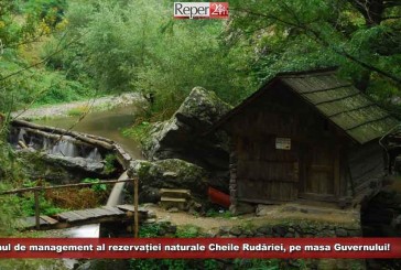 Planul de management al rezervației naturale Cheile Rudăriei, pe masa Guvernului!
