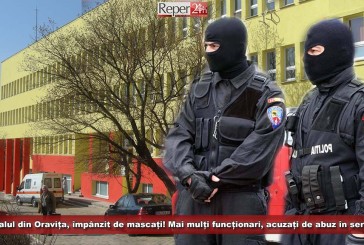 Spitalul din Oravița, împânzit de mascați! Mai mulți funcționari, acuzați de abuz în serviciu și fals intelectual!