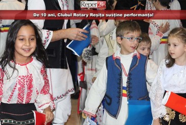 De 10 ani, Clubul Rotary Reșița susține performanța!