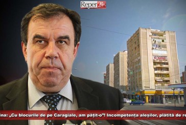 Ioan Crina: „Cu blocurile de pe Caragiale, am pățit-o”! Incompetența aleșilor, plătită de reșițeni!