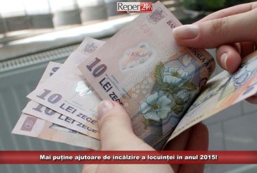 Mai puține ajutoare de încălzire a locuinței în anul 2015!