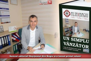 Semnal editorial! Reşiţeanul Alin Bagiu și-a lansat primul volum!