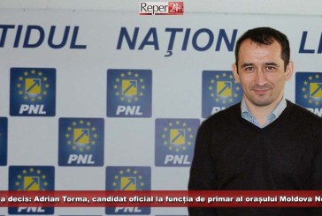 PNL a decis: Adrian Torma, candidat oficial la funcția de primar al orașului Moldova Nouă!