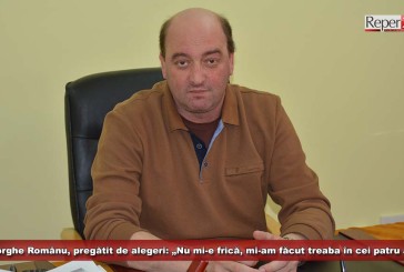 Gheorghe Românu, pregătit de alegeri: „Nu mi-e frică, mi-am făcut treaba în cei patru ani”!