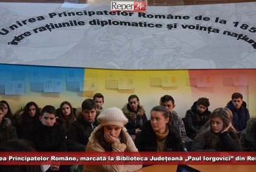 Unirea Principatelor Române, marcată la Biblioteca Județeană „Paul Iorgovici” din Reșița!
