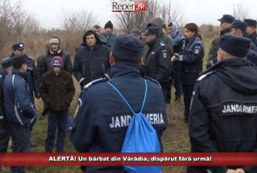 ALERTĂ! Un bărbat din Vărădia, dispărut fără urmă!