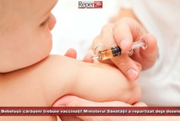 Bebelușii cărășeni trebuie vaccinați! Ministerul Sănătății a repartizat deja dozele!
