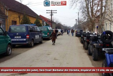 A treia dispariție suspectă din județ, fără final! Bărbatul din Vărădia, dispărut de 13 zile, e de negăsit!