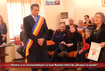 Pentru o zi, Caransebeșul i-a luat Reșiței titlul de „Orașul cu poeți”