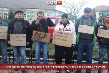 Localnicii din Fizeş nu mai cred în promisiuni. A doua zi de GREVA FOAMEI!