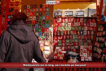 Mărțișoarele ies la târg, să-i încânte pe bocșeni!