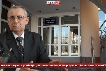Iova sfătuiește la prudență: „Să nu încercăm să ne propunem lucruri foarte mari”!