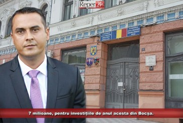 7 milioane, pentru investițiile de anul acesta din Bocșa. Vezi pentru ce vor fi folosiți banii!