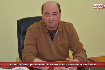 Primarul Gheorghe Românu, la raport în fața cetățenilor din Anina!