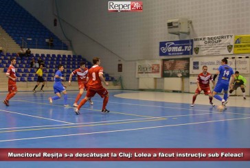 Muncitorul Reșița s-a descătușat la Cluj: Lolea a făcut instrucție sub Feleac!