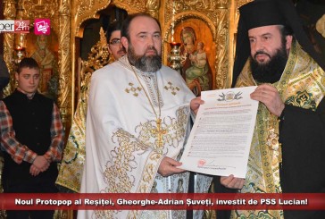 Noul Protopop al Reșiței, Gheorghe-Adrian Șuveți, investit de PSS Lucian!
