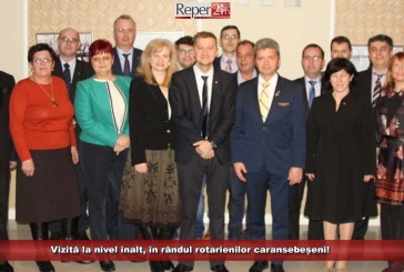 Vizită la nivel înalt, în rândul rotarienilor caransebeșeni!