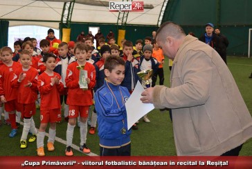 „Cupa Primăverii“ – viitorul fotbalistic bănățean în recital la Reșița!