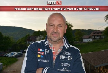 Primarul Sorin Blaga îi jură credință lui Marcel Vela! Și PNL-ului!