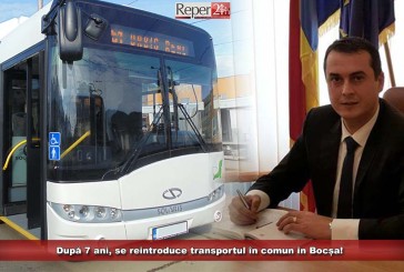 După 7 ani, se reintroduce transportul în comun în Bocșa! Vezi de când vor circula din nou autobuzele!
